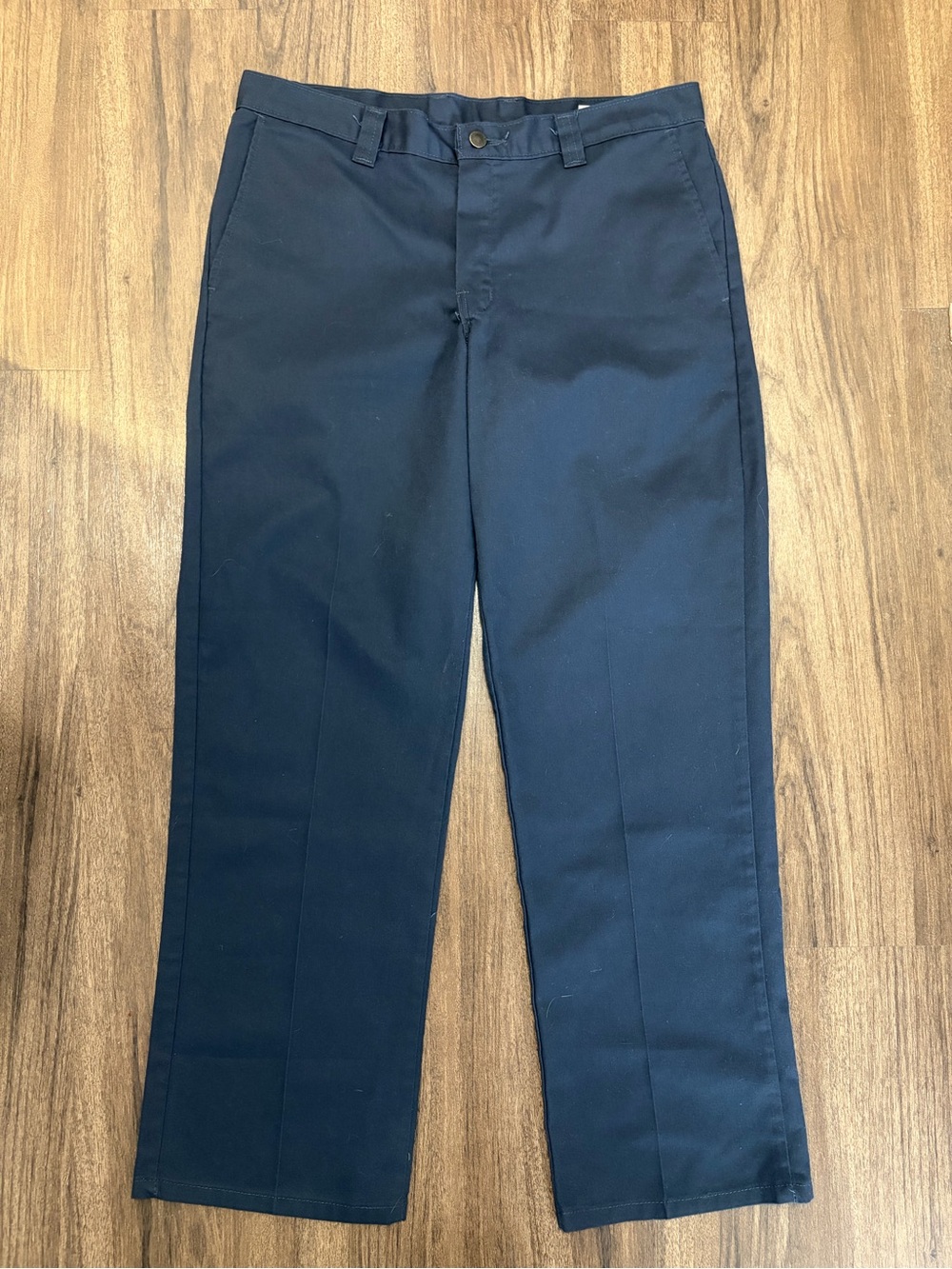 Dickies Navy Straight-Leg Work Chinos